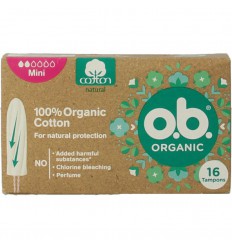 OB tampons organic mini 16 stuks