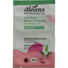 Alviana Soft care mask & peeling met bio witte thee 2 stuks