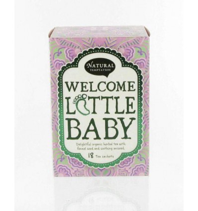 Natural Temptation Welcome little baby thee bio 18 zakjes