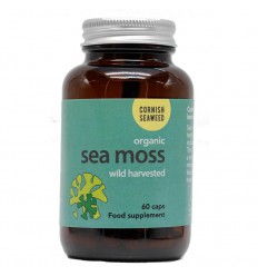 Cornish Seaweed Sea moss bio 60 capsules