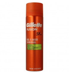 Gillette Fusion shaving gel sensitive 200 ml