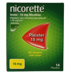 Nicorette Pleister 15 mg 14 stuks