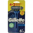 Gillette sensor 3 comf wegwerp 6 stuks