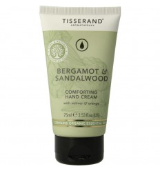 Tisserand Aromatherapy Handcreme bergamot & sandelhout 75 ml