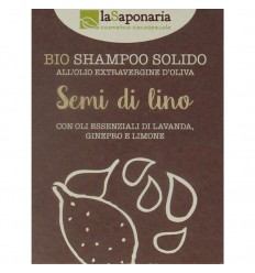 La Saponaria Shampoobar solid organic 100 gram