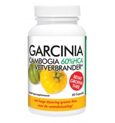 Natusor Garcinia cambogia 60% HCA vetverbrander 60 capsules