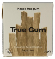 True Gum Liquorice eucalyptus 21 gram