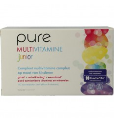 Pure Multivitamine junior 60 kauwtabletten