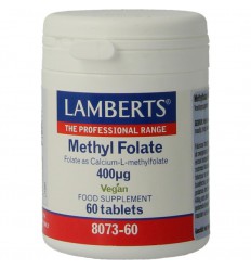 Lamberts Methylfolaat Foliumzuur 400mcg 60 tabletten
