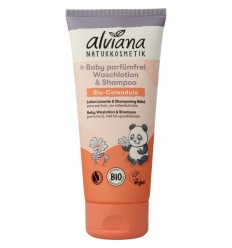 Alviana Baby waslotion en shampoo 200 ml