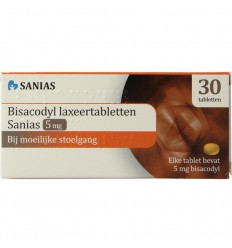 Sanias Bisacodyl 5 mg 30 tabletten