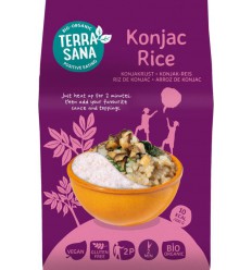 Terrasana Konjac rijst biologisch 250 gram