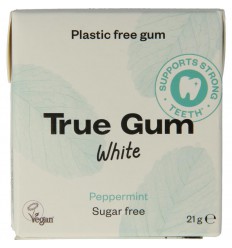 True Gum White peppermint 21 gram