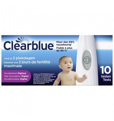 Clearblue Digitale ovulatietest 10 stuks