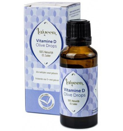 Laveen Olive drop Vitamine D biologisch 30 ml