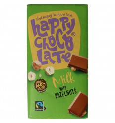 Happy Chocolate Milk hazelnut biologisch 200 gram