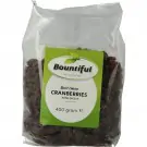 Bountiful cranberries appeldiksap 400 gram