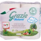 Grazie Natural Toiletpapier 3-laags 4 stuks