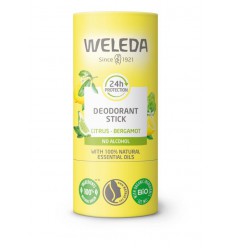 Weleda Citrus + beramot 24U deodorant stick 50 g