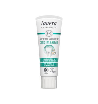 Lavera Tandpasta Sensitive & repair 75 ml