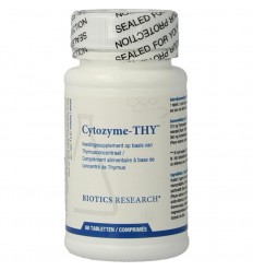 Biotics Cytozyme-THY thymusconcentraat 60 tabletten