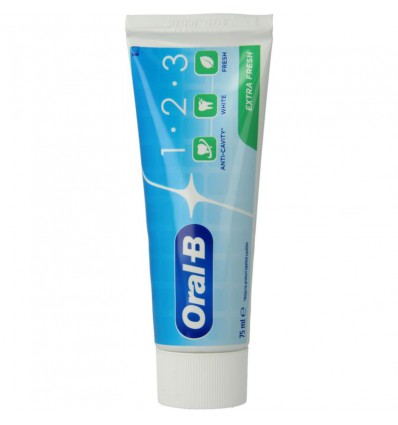 Oral B Tandpasta fresh 123 75 ml