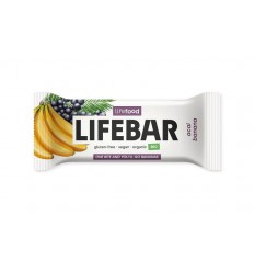Lifefood Lifebar acai banana bio raw 40 gram