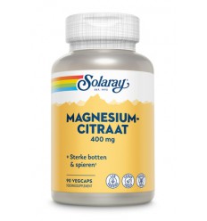 Solaray Magnesiumcitraat 90 vcaps