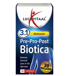 Lucovitaal Pre pro post biotica 30 capsules