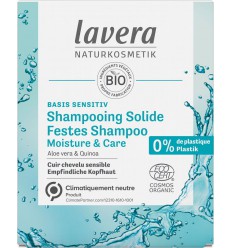 Lavera Basis Sensitiv shampoo bar moisture & care bio 50 gram