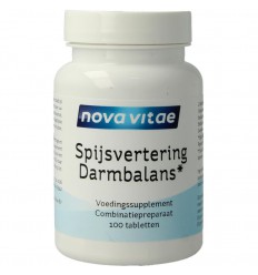 Nova Vitae spijsvertering darmbalans 100 tabletten