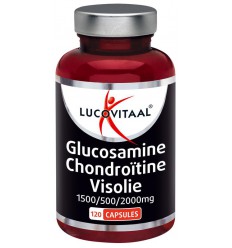 Lucovitaal Glucosamine chondroitine visolie 150 capsules