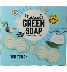 Marcels Green Soap toiletblok munt & eucalyptus 35 gram
