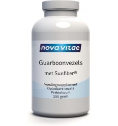Nova Vitae Guarboonvezels sunfiber A 200 g