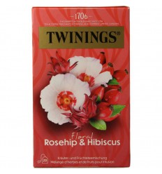 Twinings infusions rosehip 20 stuks