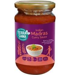 Terrasana Curry sauce madras biologisch 350 gram