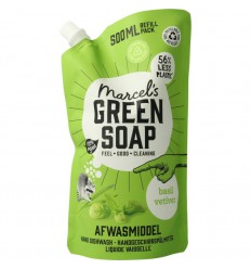 Marcels Green Soap afwasmiddel basil & vert nv
