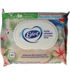 Edet Vochtig toiletpapier paradise dream 42 stuks