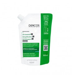 Vichy Dercos anti-roos shampoo vet haar navul 500 ml