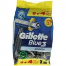 Gillette blue iii wegwerp 8+4 12 stuks