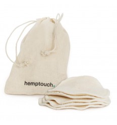 Hemptouch Reusable cotton pads + laudry bag 5 stuks