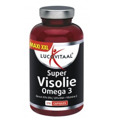 Lucovitaal Visolie super omega 3 xxl 210 capsules