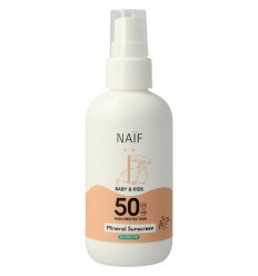 Naif Zon baby & kids spray SPF50 parfumvrij 100 ml
