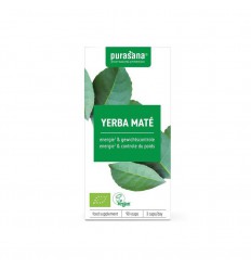 Purasana Yerba maté extract 250 mg biologisch 90 vcaps