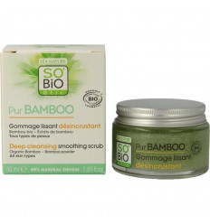 So Bio Etic bamboo gezichtsscrub 50 ml