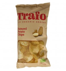 Trafo Chips gezouten biologisch 125 gram