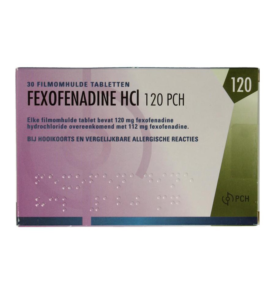 Teva Fexofenadine HCl 120mg