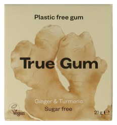 True Gum Ginger & turmeric 21 gram