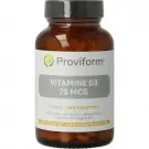 Proviform Vitamine D3 75 mcg 300 tabletten