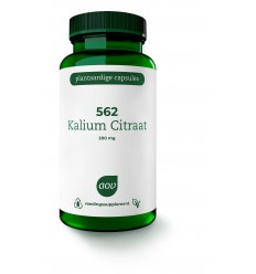 AOV 562 Kalium citraat 200 mg 90 vcaps